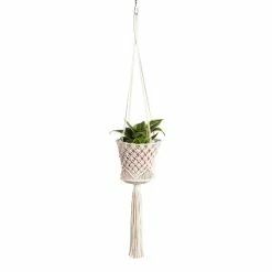 World Market Cotton Macrame Basket Plant Hanger -Decor & Pillows Sales Store unnamed file 2039