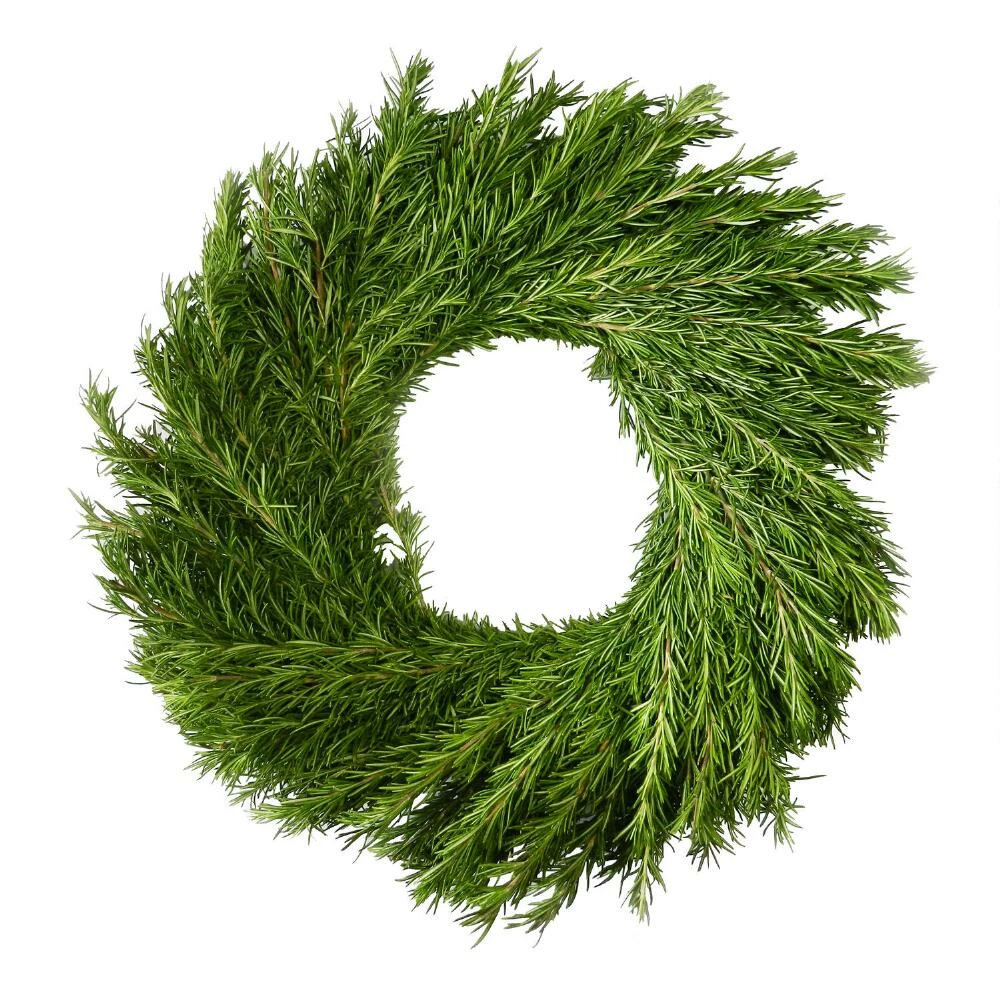 World Market Fresh Rosemary Branch Wreath 1 World Market Fresh Rosemary Branch Wreath