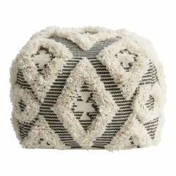 World Market Black And Ivory Moroccan Geometric Shag Pouf 7 World Market Black And Ivory Moroccan Geometric Shag Pouf -Decor & Pillows Sales Store unnamed file 2077
