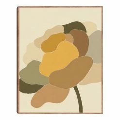 World Market Pastel Peony by Alisa Galitsyna Framed Canvas Wall Art