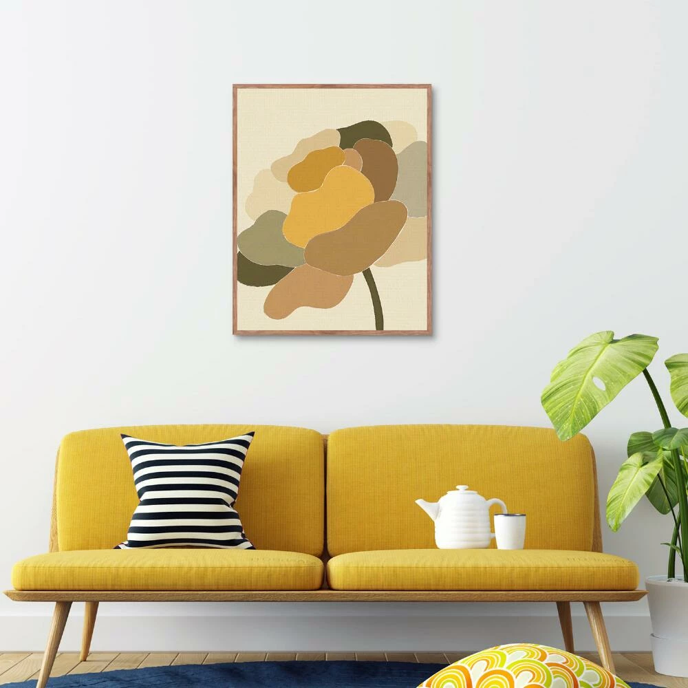 World Market Pastel Peony by Alisa Galitsyna Framed Canvas Wall Art 4 World Market Pastel Peony by Alisa Galitsyna Framed Canvas Wall Art - Image 4