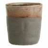 World Market Multicolor Oil Glazed Ceramic Planter