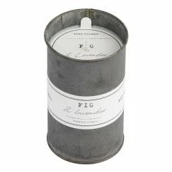 World Market Fig & Lavender Antique Oil Tin Scented Candle