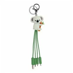 World Market Legami Koala Charging Cable Keychain