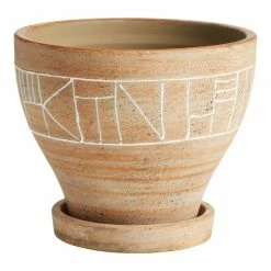 World Market Ancient Etched Ceramic Planter With Tray -Decor & Pillows Sales Store unnamed file 2211