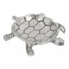 World Market Silver Metal Turtle Trinket Dish