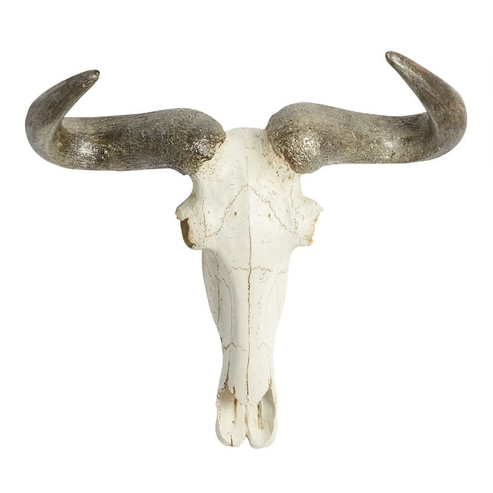 World Market Faux Steer Skull Wall Decor 1 World Market Faux Steer Skull Wall Decor