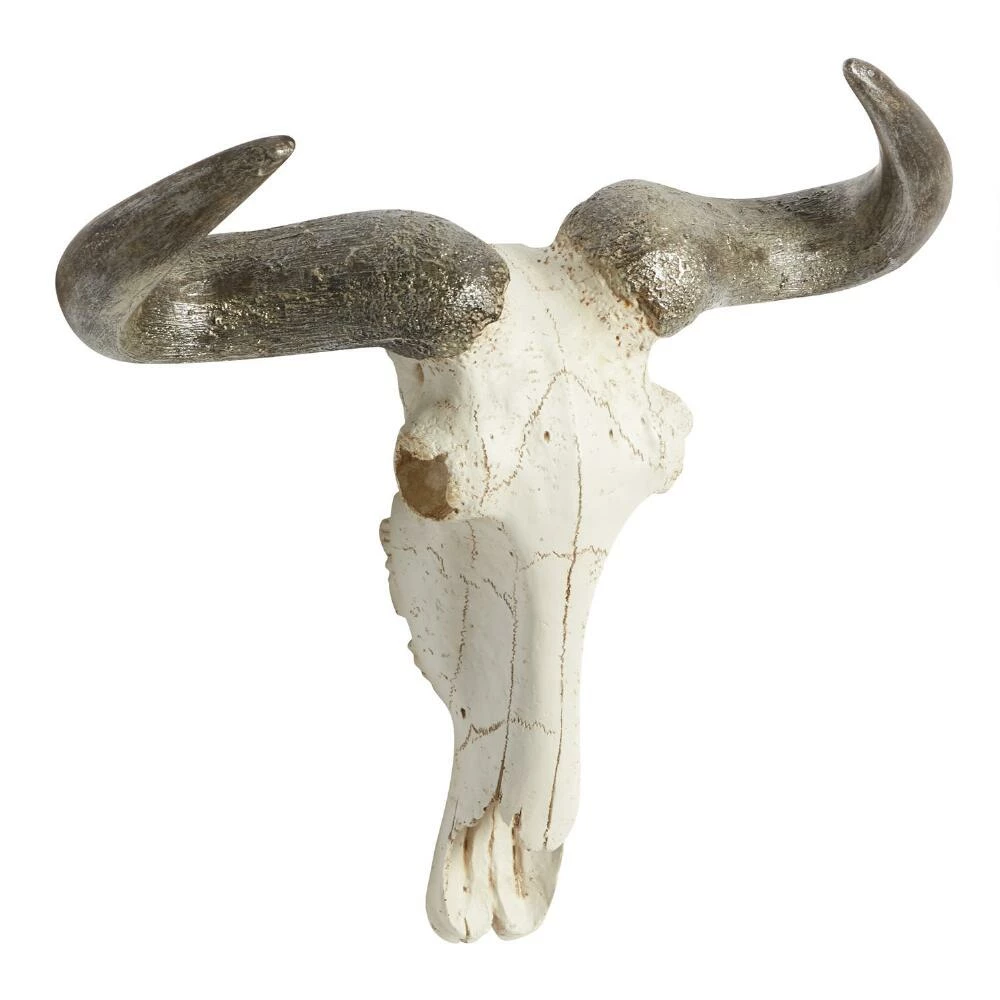 World Market Faux Steer Skull Wall Decor 3 World Market Faux Steer Skull Wall Decor - Image 3