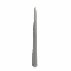 World Market Gray Taper Candles 2 Pack