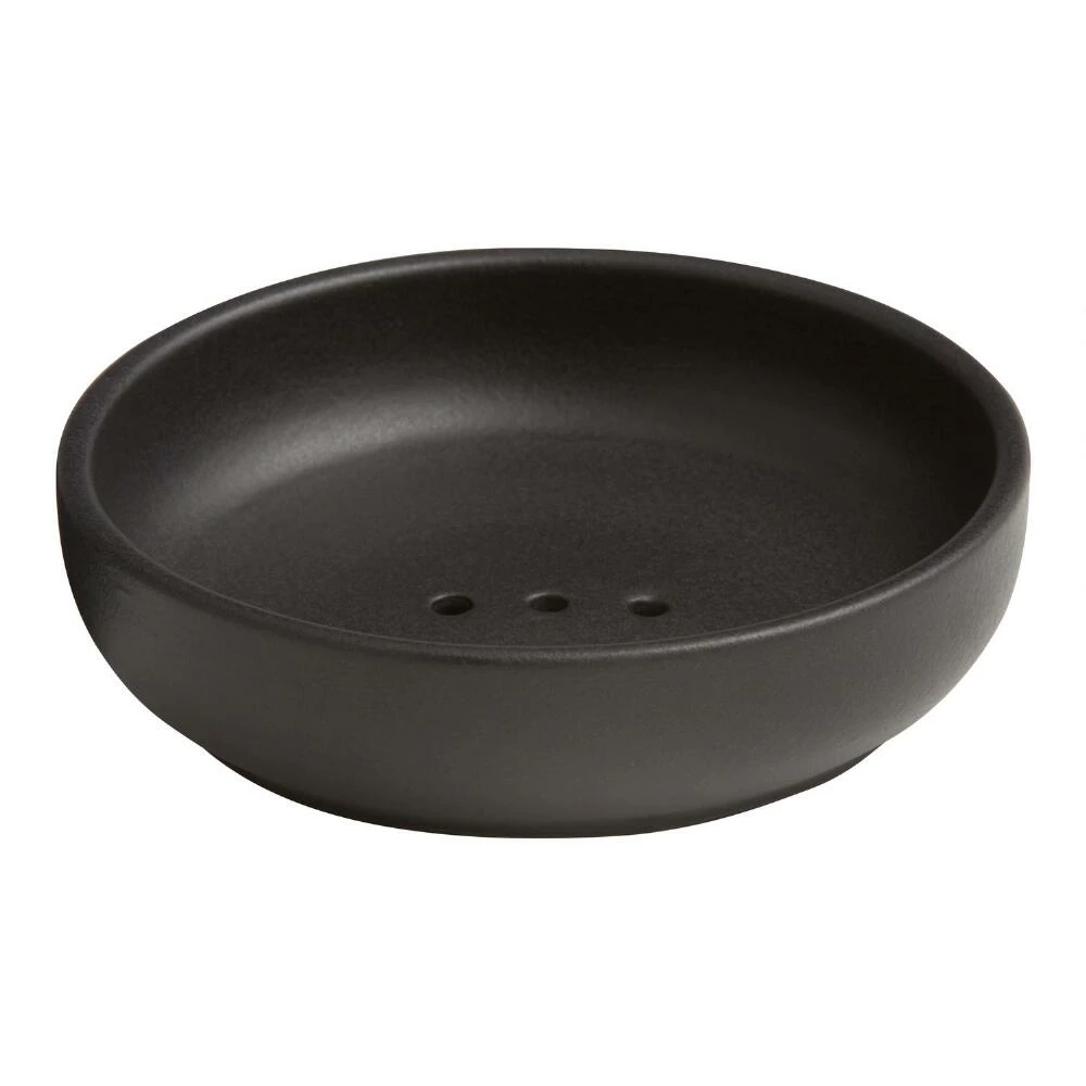 World Market Matte Black Ceramic Soap Dish 1 World Market Matte Black Ceramic Soap Dish