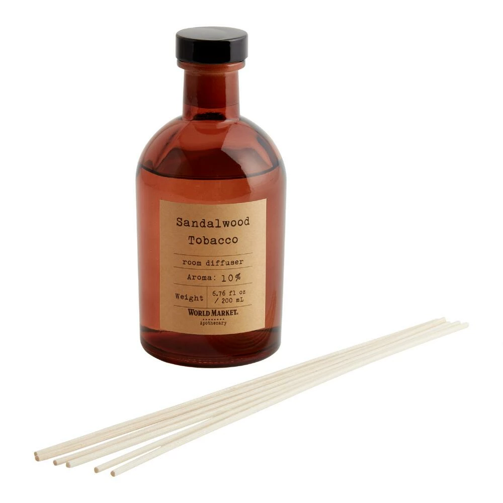 World Market Apothecary Sandalwood Tobacco Reed Diffuser 1 World Market Apothecary Sandalwood Tobacco Reed Diffuser