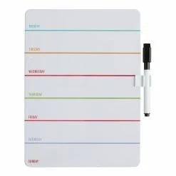 World Market Kikkerland Iridescent Magnetic Dry Erase Weekly Planner