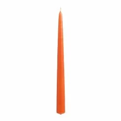 World Market Orange Taper Candles 2 Pack