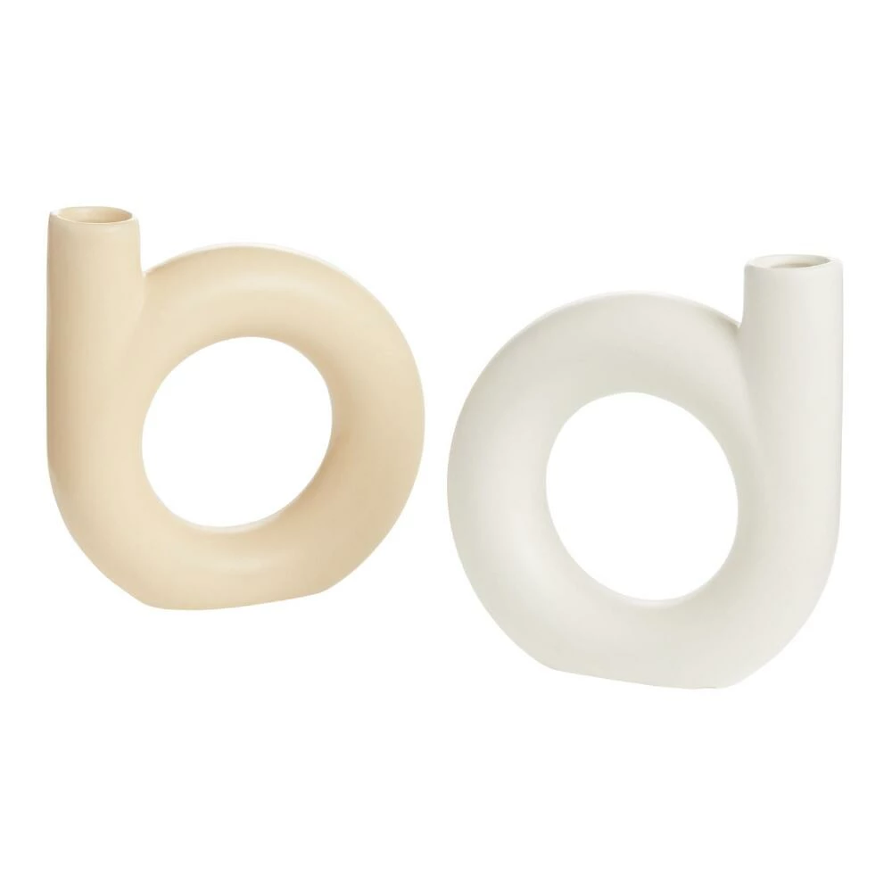 World Market Ceramic Circle Bud Vase 1 World Market Ceramic Circle Bud Vase