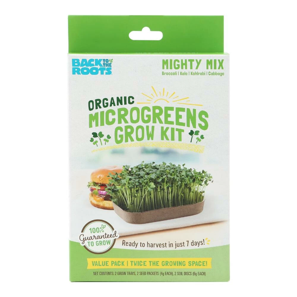 World Market Back to the Roots Mighty Mix Organic Microgreens Grow Kit 1 World Market Back to the Roots Mighty Mix Organic Microgreens Grow Kit