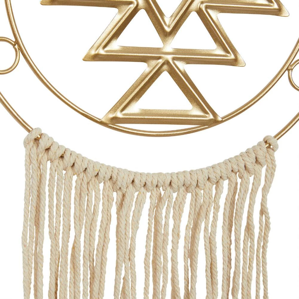 World Market Metal And Wood Southwestern Hanging Decor 2 Piece 4 World Market Metal And Wood Southwestern Hanging Decor 2 Piece - Image 4