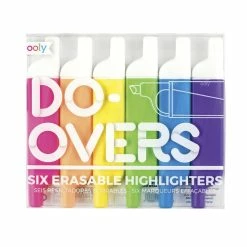 World Market Do Overs Erasable Highlighters 6 Pack