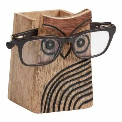 World Market Wood Owl Eyeglass Holder and Pencil Cup -Decor & Pillows Sales Store unnamed file 2302