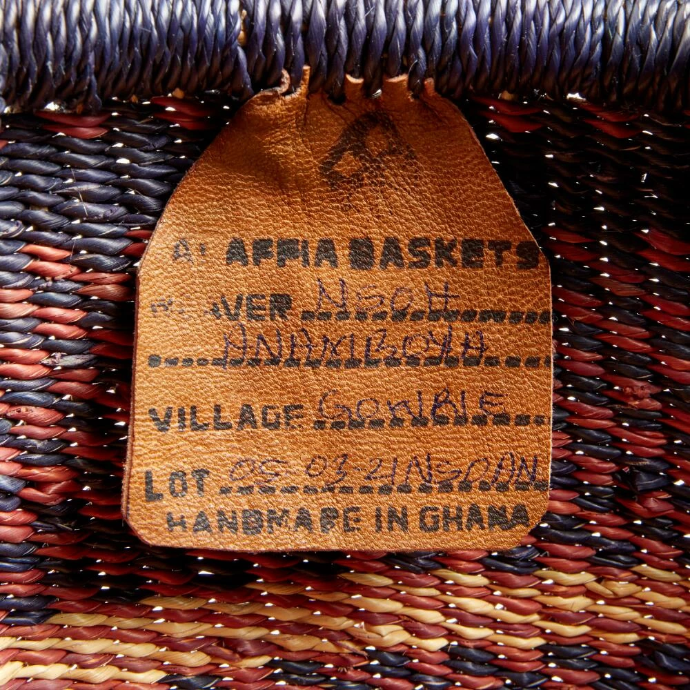 World Market Ayeya Handmade Bolga Basket 3 World Market Ayeya Handmade Bolga Basket - Image 3