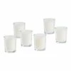 World Market Clear Glass Votive Candle Holder Set Of 6