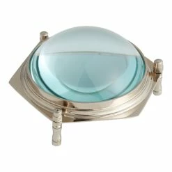 World Market Nickel Dome Magnifying Glass