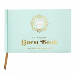 World Market Bathroom Guest Book