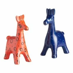 World Market Kisii Soapstone Giraffe Figures Set of 2