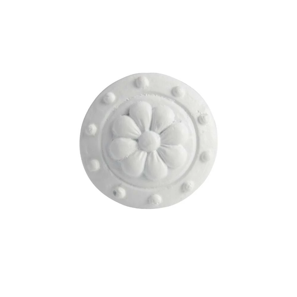 World Market White Ceramic Floral Knobs Set of 2 1 World Market White Ceramic Floral Knobs Set of 2