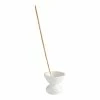 World Market Speckled White Ceramic Incense Holder