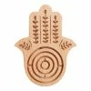 World Market Wood Hamsa Labyrinth Game