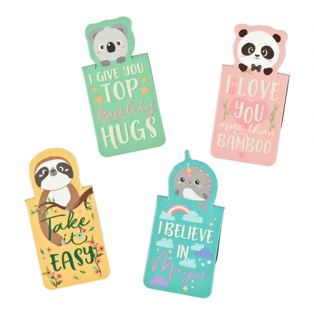 World Market 4 Pack Legami Animal Magnetic Bookmarks Set of 2 1 World Market 4 Pack Legami Animal Magnetic Bookmarks Set of 2