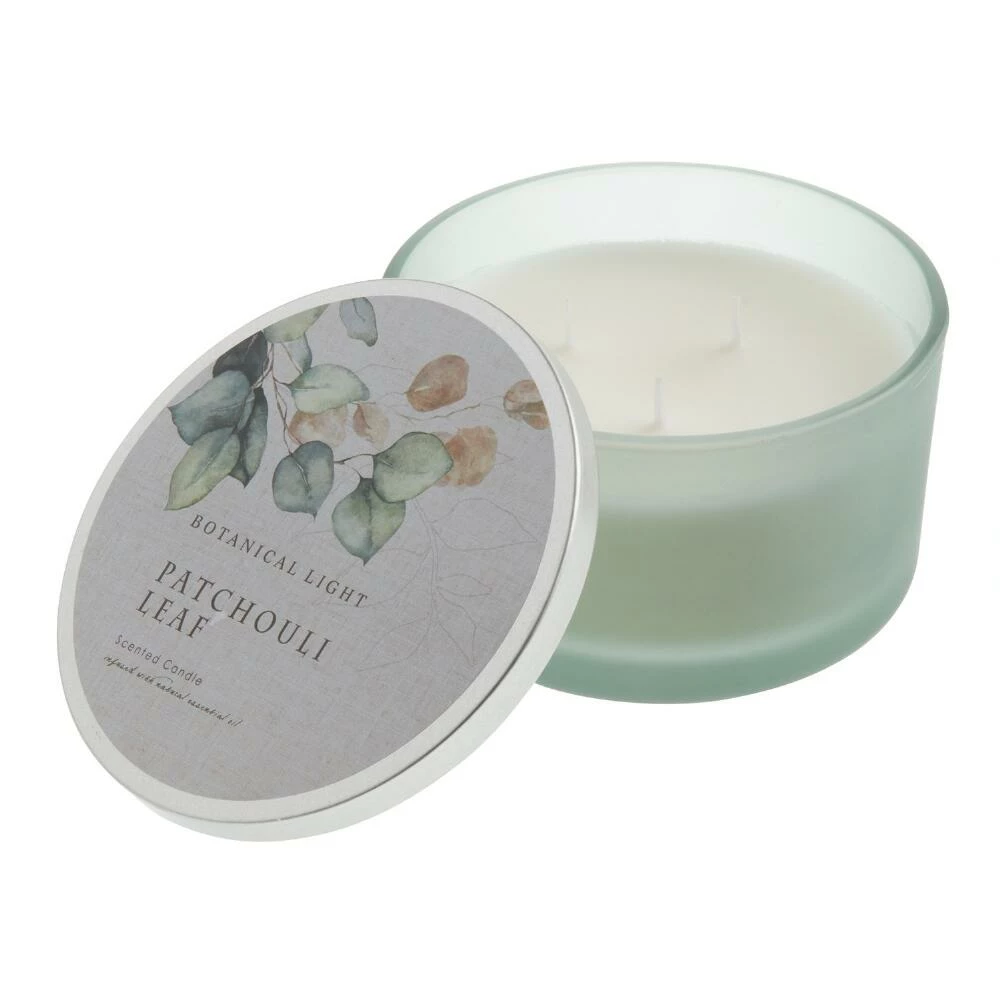 World Market Botanicals Patchouli Leaf 3 Wick Scented Candle 1 World Market Botanicals Patchouli Leaf 3 Wick Scented Candle