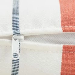 World Market Sunbrella Persimmon Stripe Outdoor Chair Cushion -Decor & Pillows Sales Store unnamed file 2497