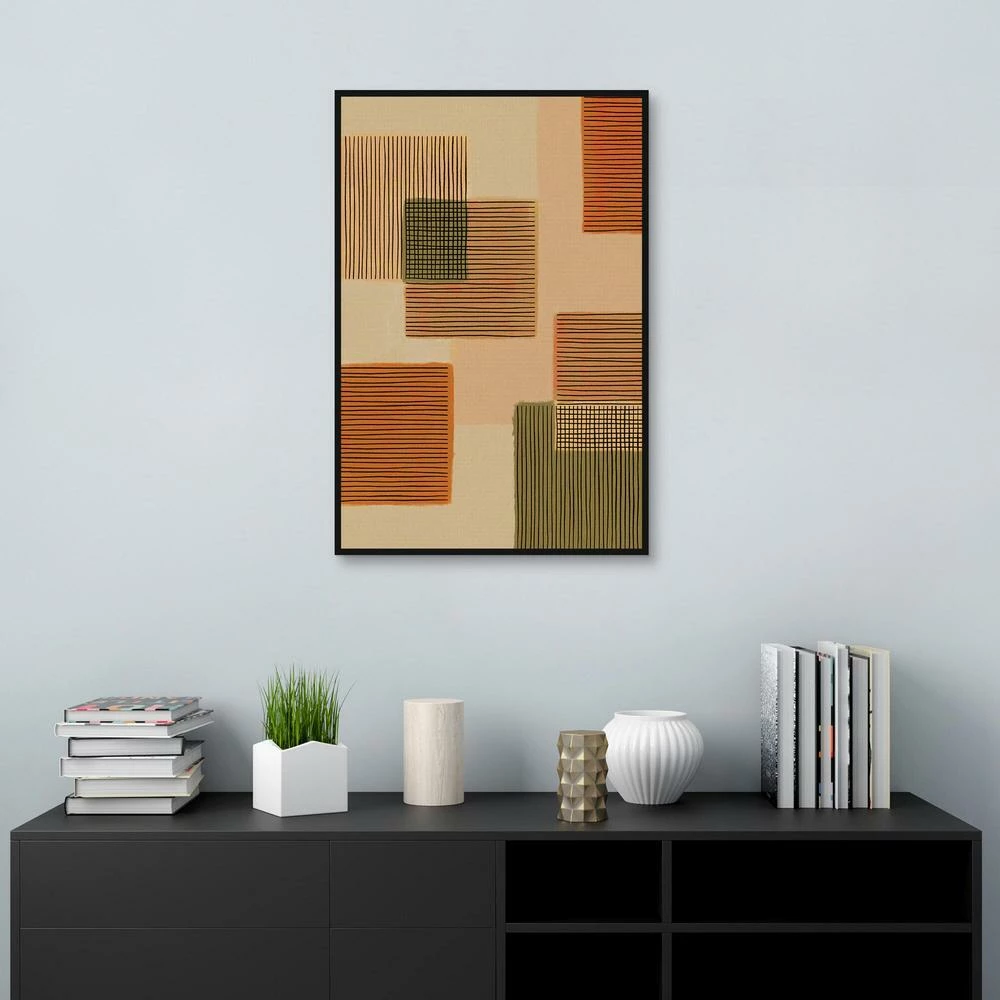 World Market Geo Patchwork II by Alisa Galitsyna Framed Canvas Wall Art 4 World Market Geo Patchwork II by Alisa Galitsyna Framed Canvas Wall Art - Image 4
