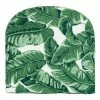 World Market Sunbrella Tropical Leaf Gusseted Outdoor Chair Cushion