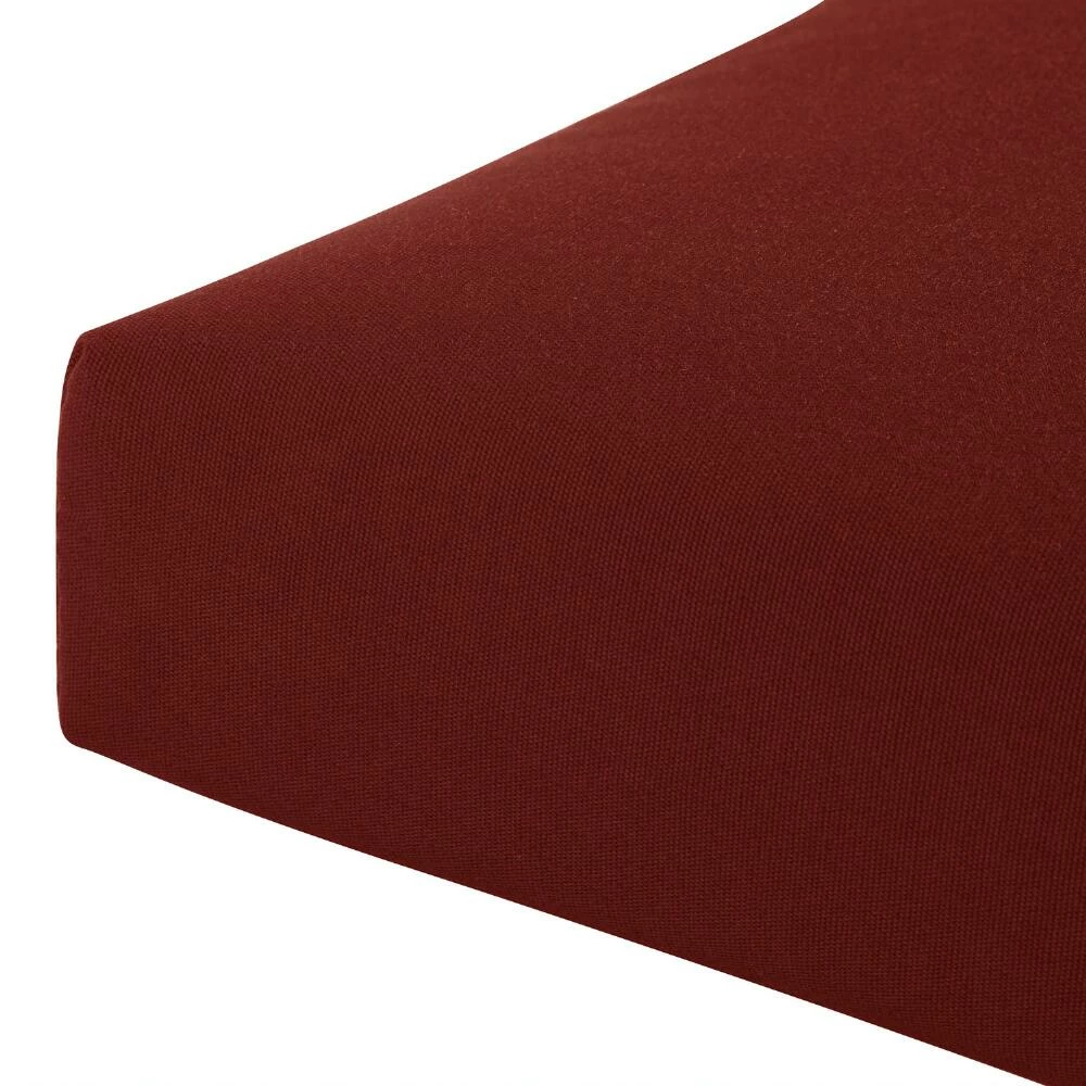 World Market Sunbrella Terracotta Canvas Outdoor Chair Cushion 2 World Market Sunbrella Terracotta Canvas Outdoor Chair Cushion - Image 2