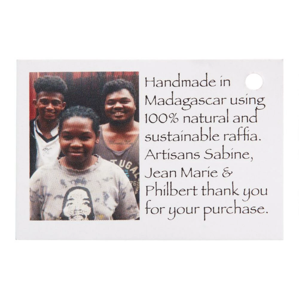 World Market Raffia Elephants and Giraffes Set of 6 2 World Market Raffia Elephants and Giraffes Set of 6 - Image 2