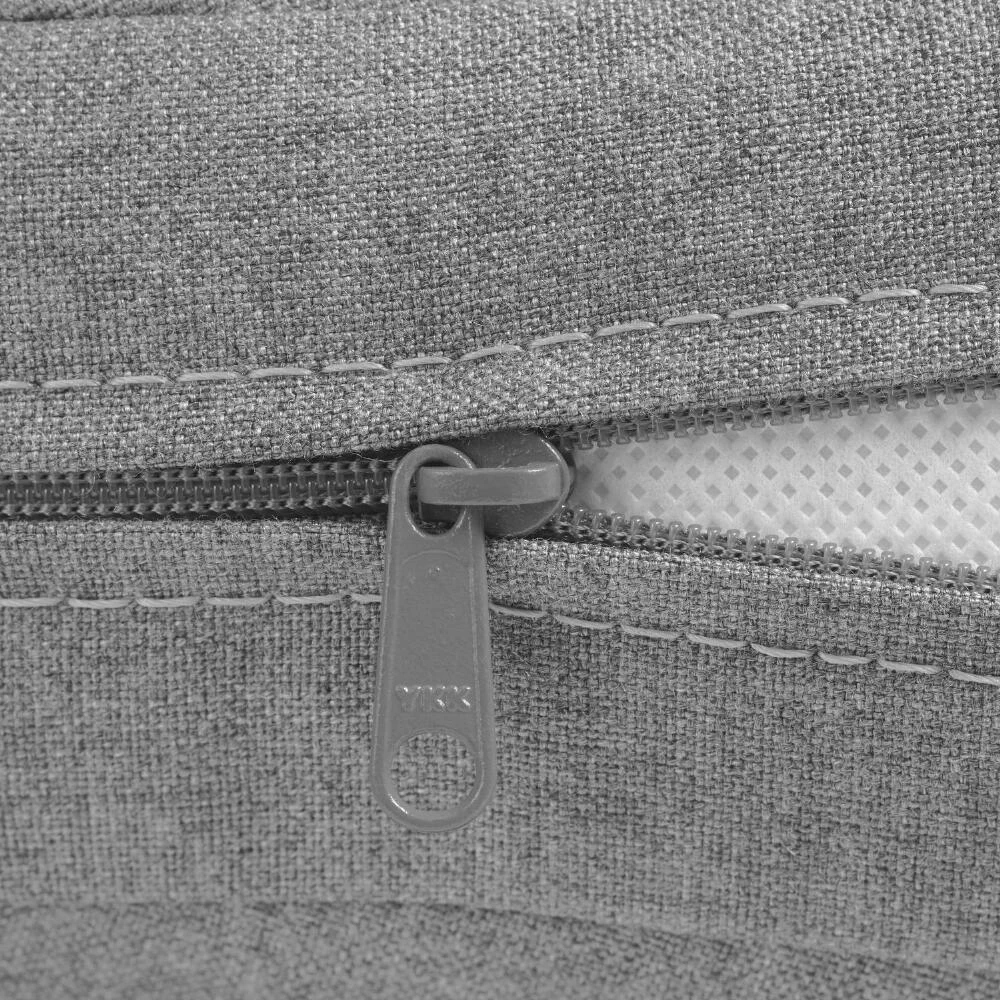 World Market Sunbrella Slate Gray Cast Gusseted Outdoor Chair Cushion 3 World Market Sunbrella Slate Gray Cast Gusseted Outdoor Chair Cushion - Image 3