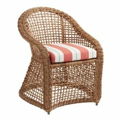 World Market Sunbrella Persimmon Stripe Gusseted Outdoor Chair Cushion 7 World Market Sunbrella Persimmon Stripe Gusseted Outdoor Chair Cushion -Decor & Pillows Sales Store unnamed file 2566
