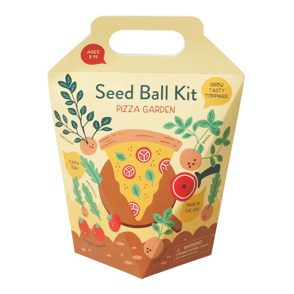 World Market Modern Sprout Pizza Garden Seed Ball Kit 1 World Market Modern Sprout Pizza Garden Seed Ball Kit