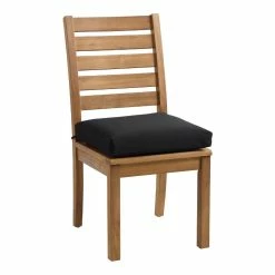 World Market Sunbrella Black Canvas Outdoor Chair Cushion -Decor & Pillows Sales Store unnamed file 2604