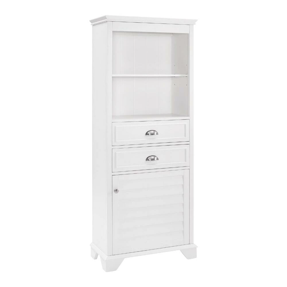 World Market White Wood Maryella Tall Bathroom Cabinet 1 World Market White Wood Maryella Tall Bathroom Cabinet