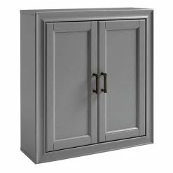 World Market Harper Wood Bathroom Wall Cabinet
