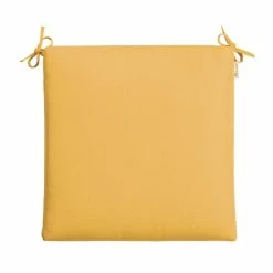 World Market Sunbrella Buttercup Canvas Outdoor Chair Cushion