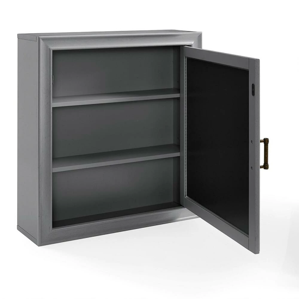 World Market Harper Wood Bathroom Wall Cabinet With Mirror 4 World Market Harper Wood Bathroom Wall Cabinet With Mirror - Image 4