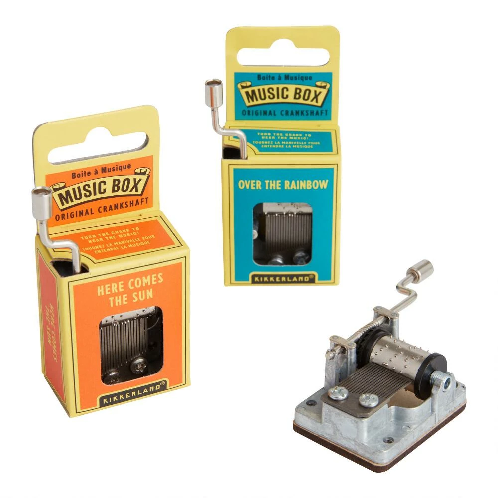 World Market Kikkerland Crank Music Box 1 World Market Kikkerland Crank Music Box