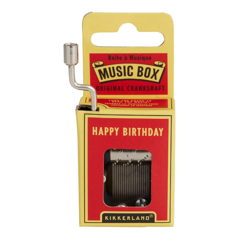 World Market Kikkerland Crank Music Box 2 World Market Kikkerland Crank Music Box - Image 2