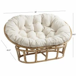 World Market Elora Ivory Double Papasan Chair Cushion 9 World Market Elora Ivory Double Papasan Chair Cushion -Decor & Pillows Sales Store unnamed file 2805
