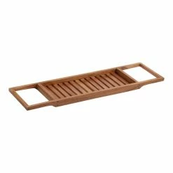 World Market Acacia Wood Bathtub Tray