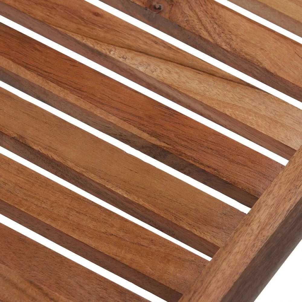 World Market Acacia Wood Bathtub Tray 2 World Market Acacia Wood Bathtub Tray - Image 2